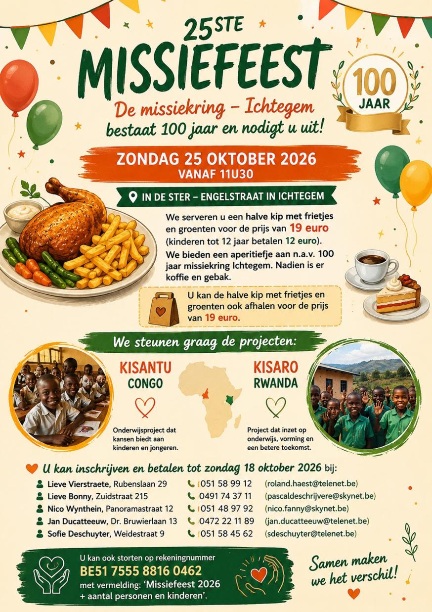 Missiefeest Ichtgem 2026 © Missio Ichtgem