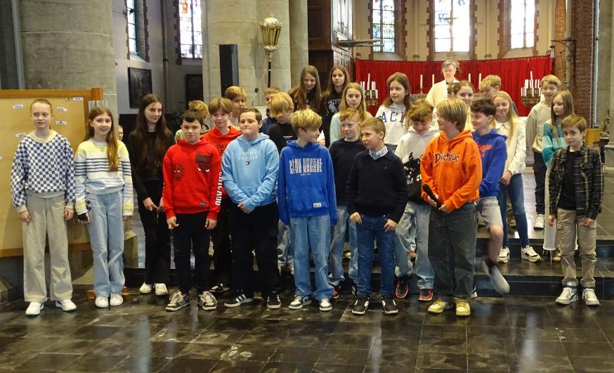 Naamopgave vormelingen Ichtegem 2025 © J. Follet