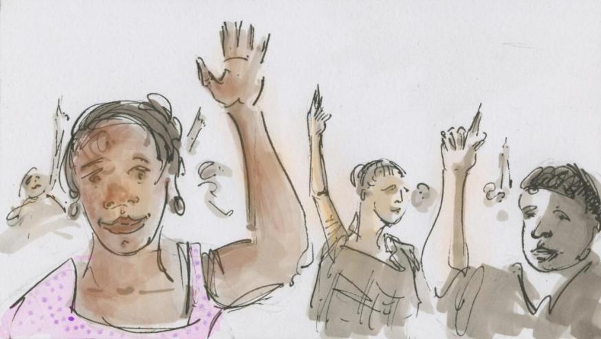 Jaa!! © Bisdom Gent, tekening: Koen Van Loocke