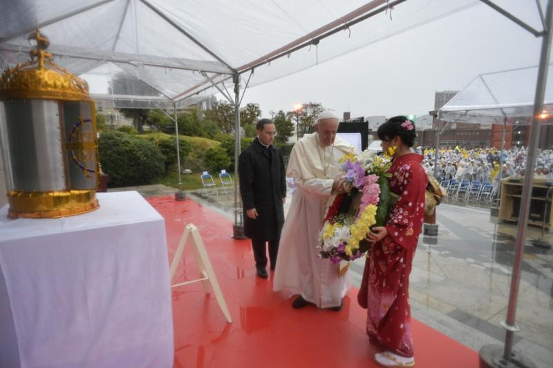 Eucharistie in Nagasaki © Vatican Media Eucharistie in Nagasaki © Vatican Media