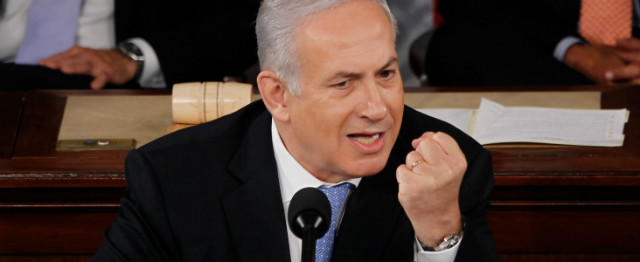 De Israëlische premier Benjamin Netanyahu. Bron: Youtube.
