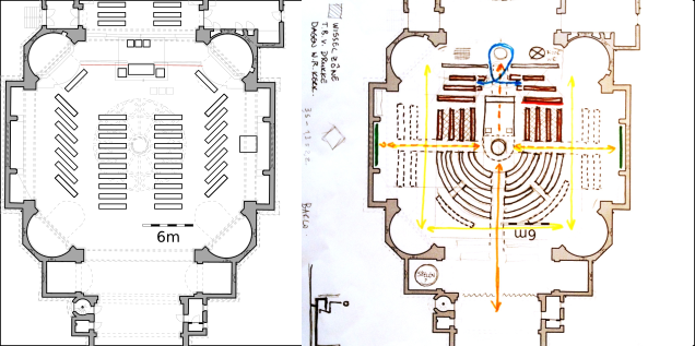 Links de oude schikking, rechts de nieuwe © Ontwerp inrichting, Simone Kamp Links de oude schikking, rechts de nieuwe © Ontwerp inrichting, Simone Kamp