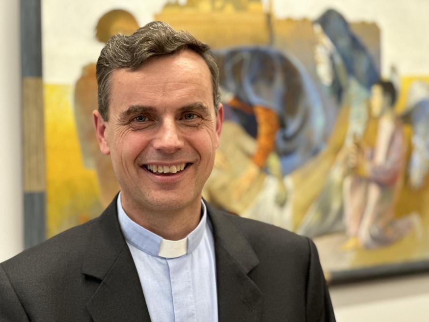 Luc Terlinden was tot nu toe de rechterhand van de huidige aartsbisschop, Jozef De Kesel. © Koen Vlaeminck