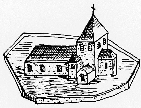 oudste afbeelding kerk Sterrebeek 