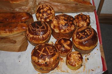 Russisch paasbrood © Wikimedia