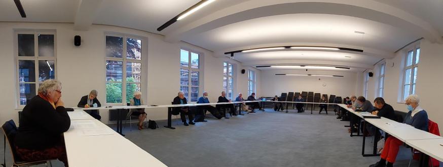 Een brede fotolens om iedereen in beeld te krijgen... 