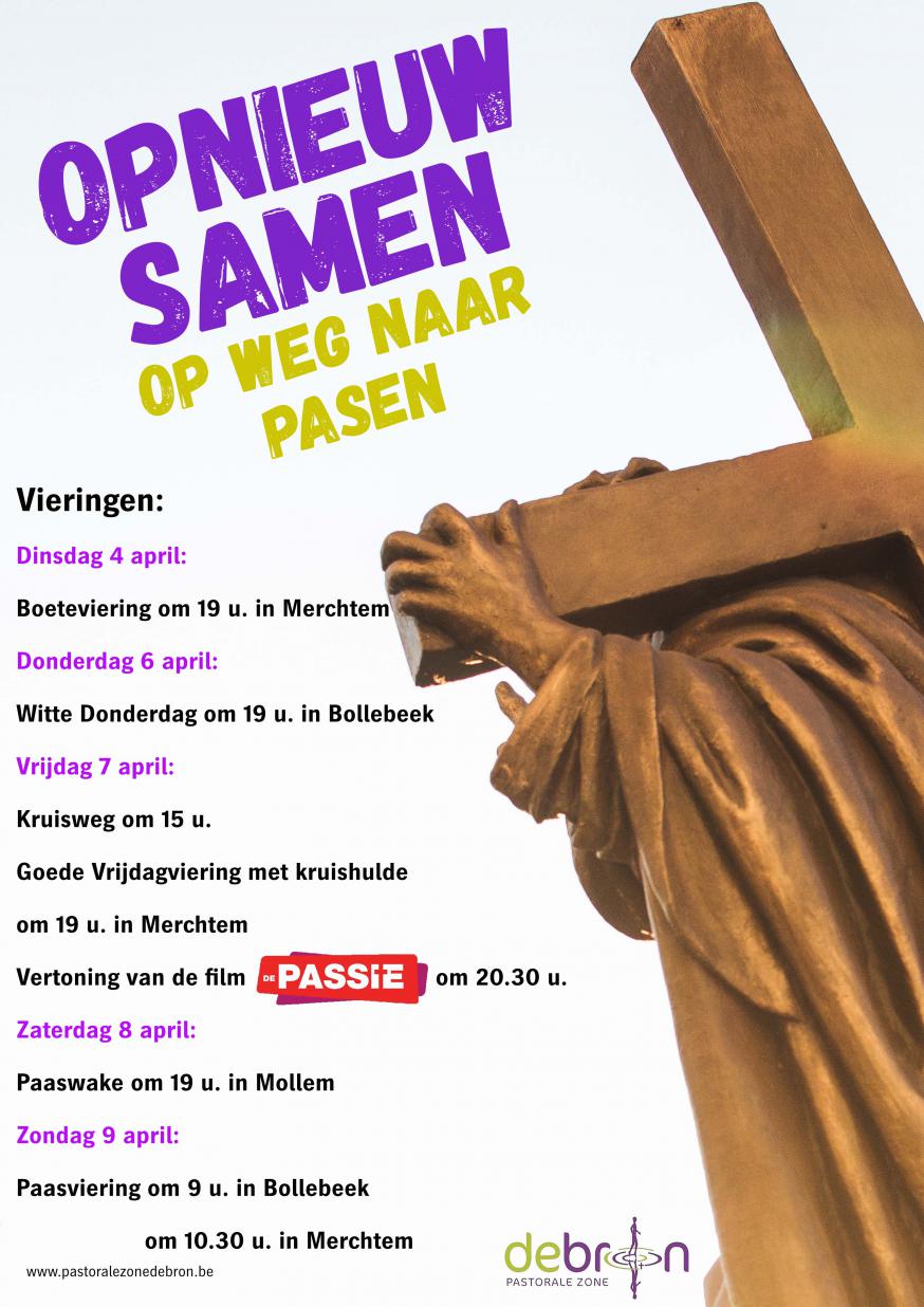 Op weg naar Pasen 