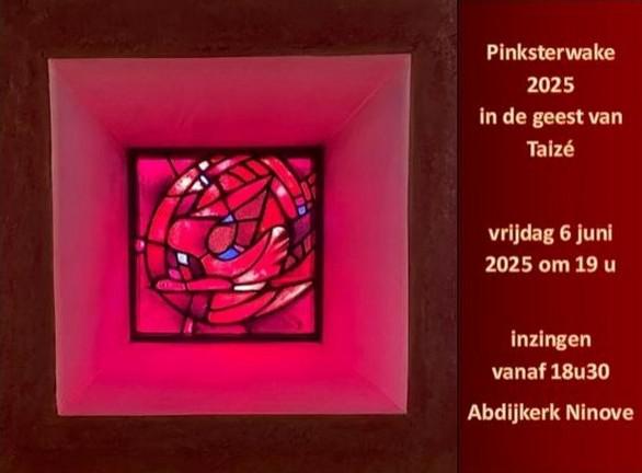 Taizéviering Pinksteren 2025 in de Abdijkerk Ninove © Krista De Vos