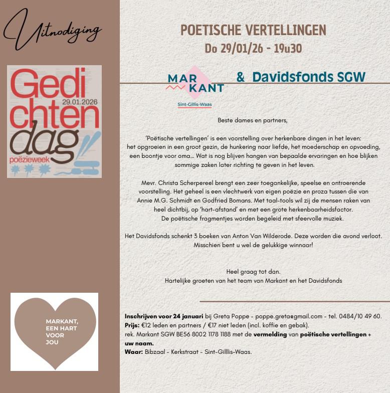 Gedichtendag 2026 