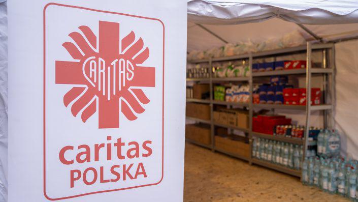 Caritas Polen helpt met bescheiden middelen waar het kan © Caritas Polen