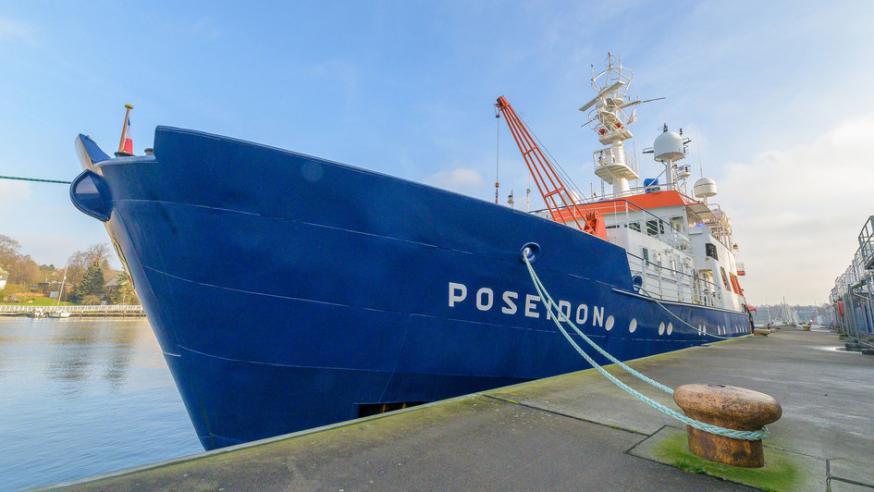 Het Duitse schip Posseidon © EKD/Sven Janssen