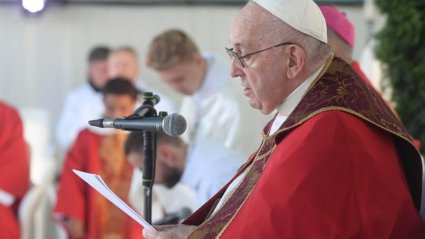 Eucharistie in Nur-Sultan © Vatican Media