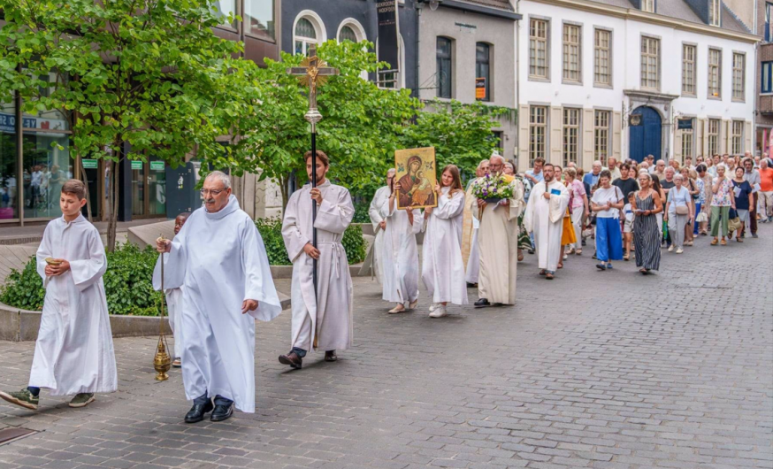 Gebedstocht Tenhemelopneming van Maria 