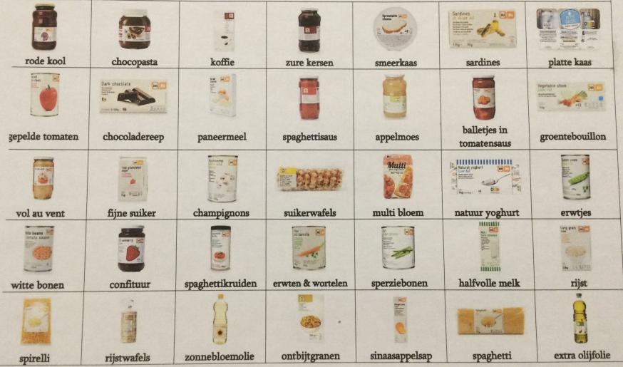 Voedselinzamelactie © pastorale zone Zoutleeuw-Geetbets