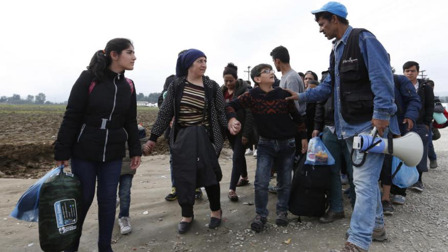 Caritas verstrekt hulp voor vluchtelingen © Caritas Europa