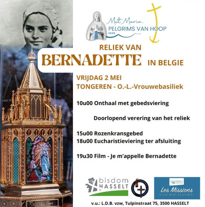 Reliek H Bernadette © Bisdom Hasselt