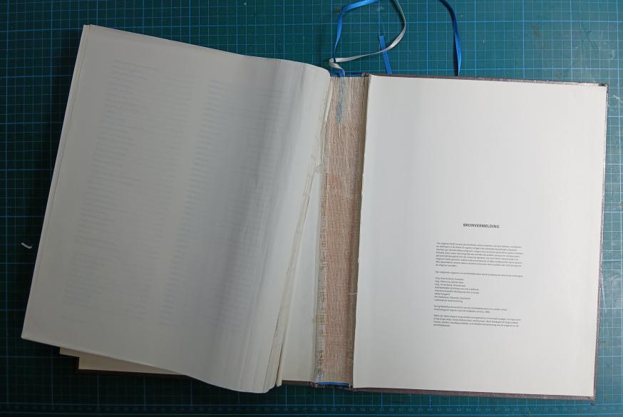 Orgelboek voor restauratie 
