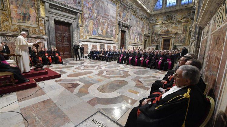 Opening van het juridische jaar in januari 2020 © Vatican Media