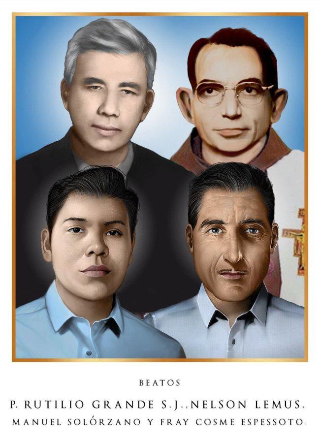 De 4 martelaars van El Salvador © Aartsbisdom San Salvador De 4 martelaars van El Salvador © Aartsbisdom San Salvador
