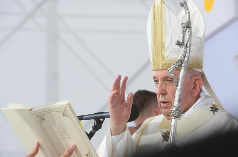 Paus bij afscheid: Ik draag jullie in mijn hart © Vatican Media Paus bij afscheid: Ik draag jullie in mijn hart © Vatican Media