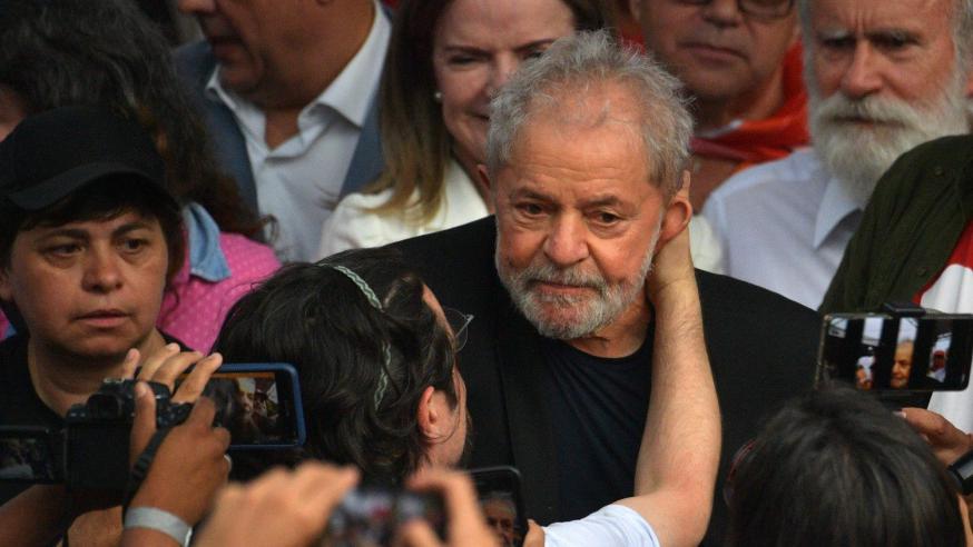 De Braziliaanse president Lula da Silva © Vatican Media