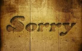 sorry © past. zone oase