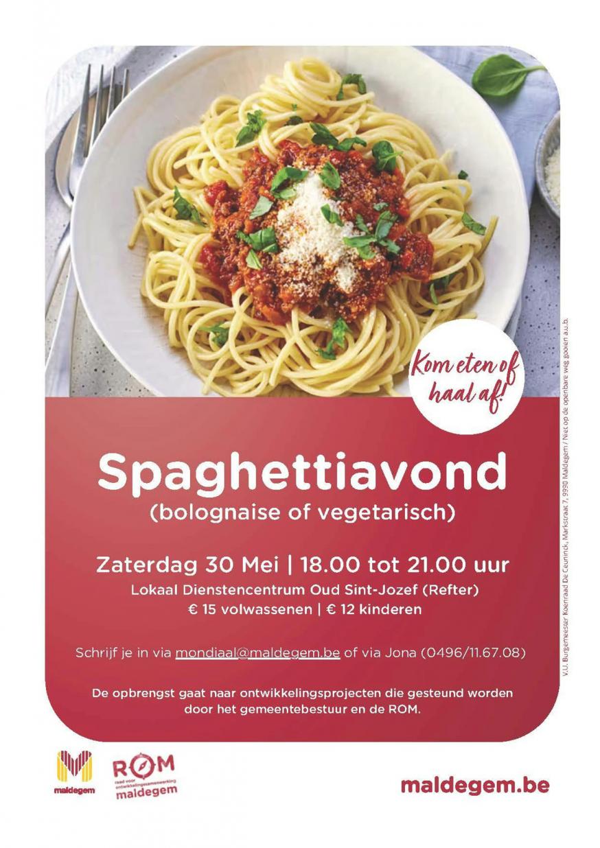 Spaghettiavond © Rom