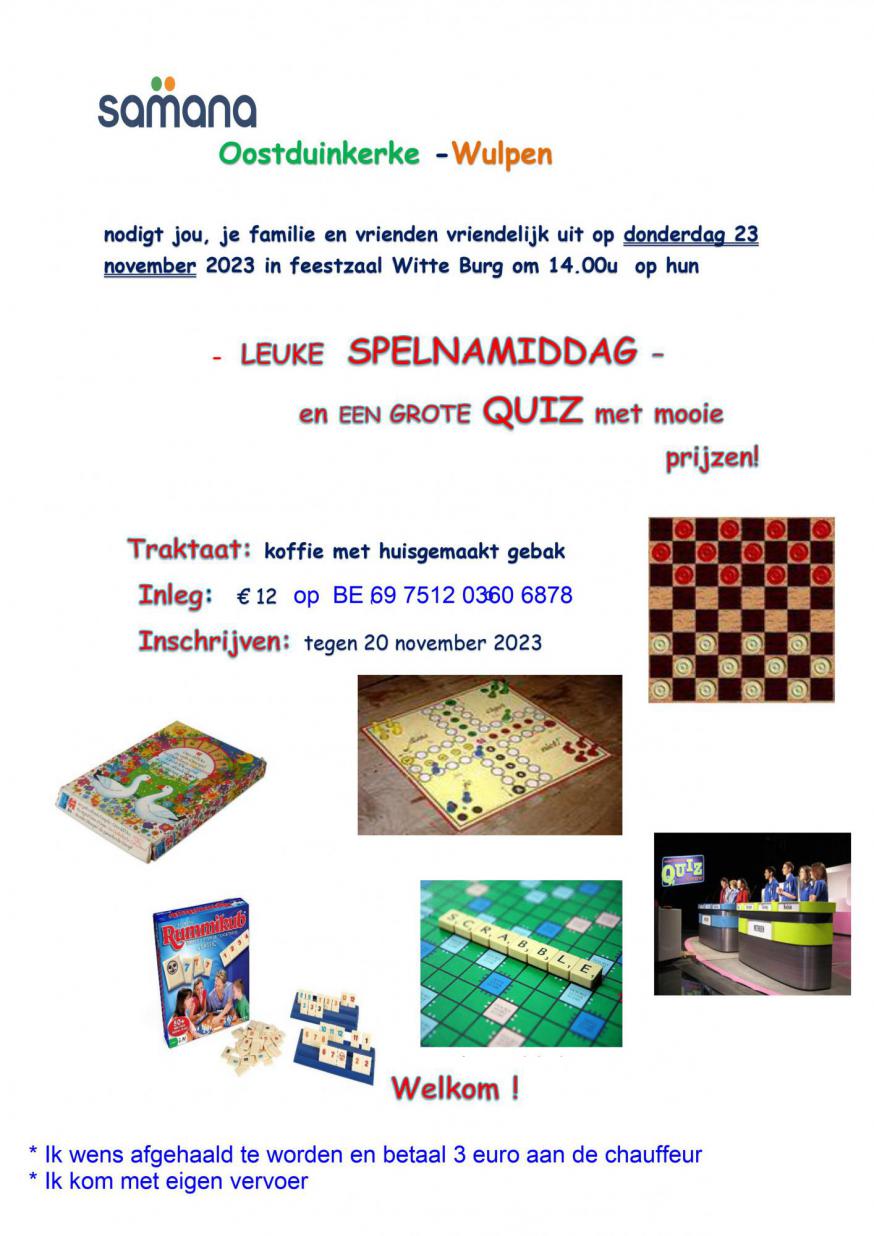 Samana Oostduinkerke - Wulpen 