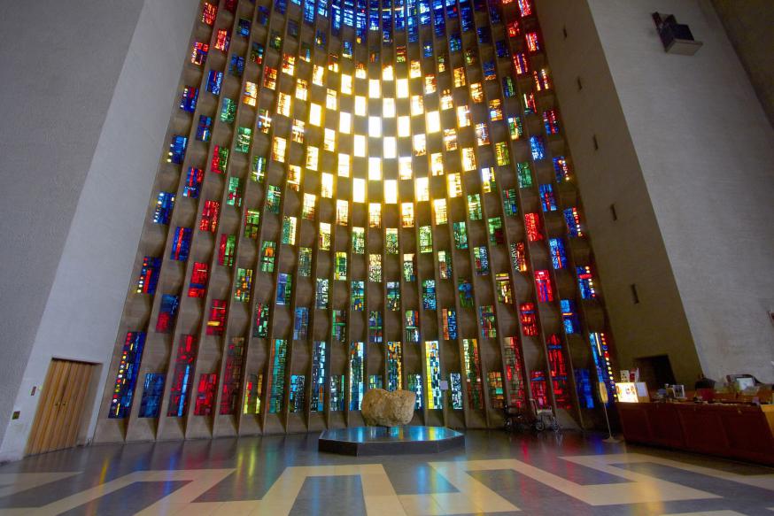 John Piper(1903-1992), Coventry Cathedral 