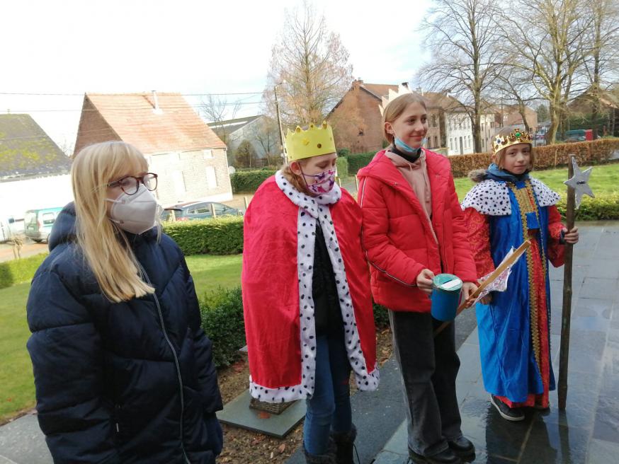 Het sterzingen bracht in Glabbeek een mooi bedrag op voor het goede doel. 