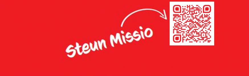 QR-code om Missio te steunen © Missio