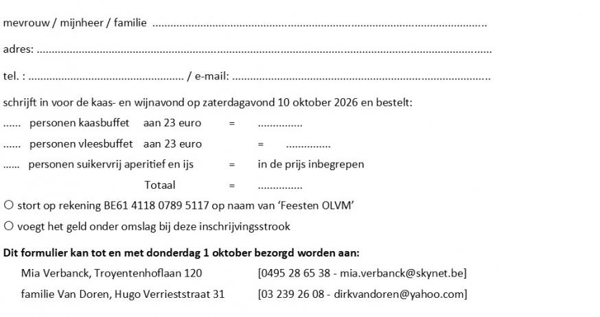inschrijvingsstrook kaasavond 