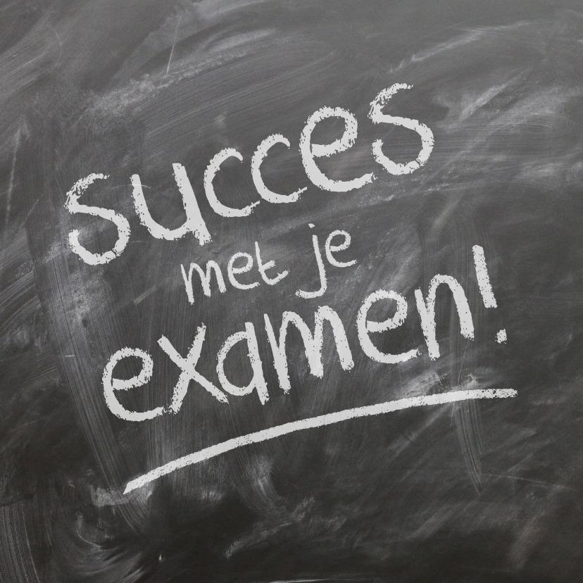 Succes met je examens © Alexander Vandaele