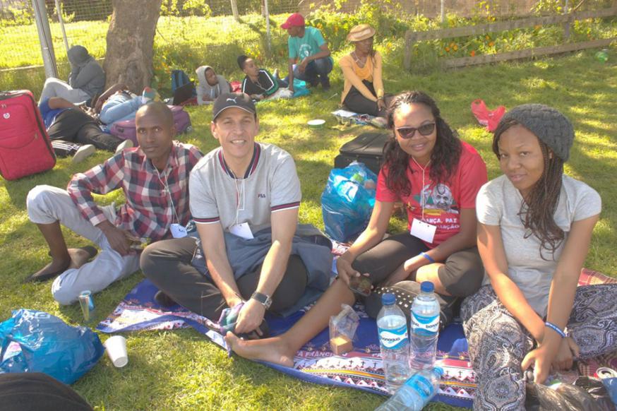 Jongeren tijdens de Taize-ontmoeting in Kaapstad © Gemeenschap van Taizé