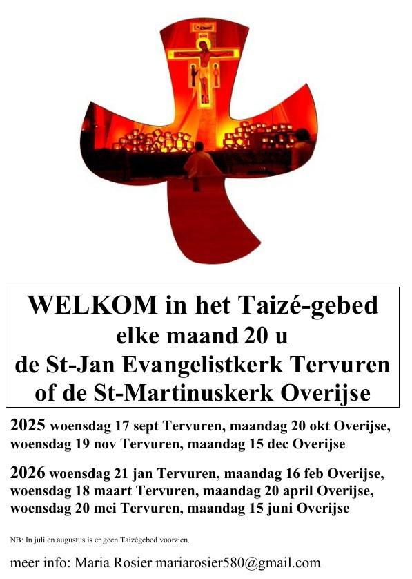 Taizevieringen in 2025 & 2026 