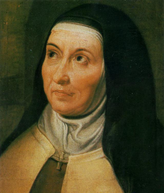 Teresa van Avila (1515-1582) © Carmelitana, Karmel Mechelen