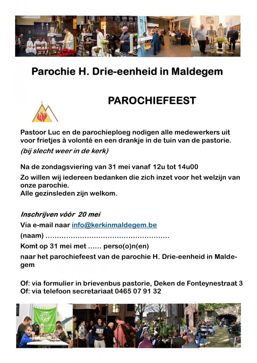 Parochiefeest © Parochie Maldegem