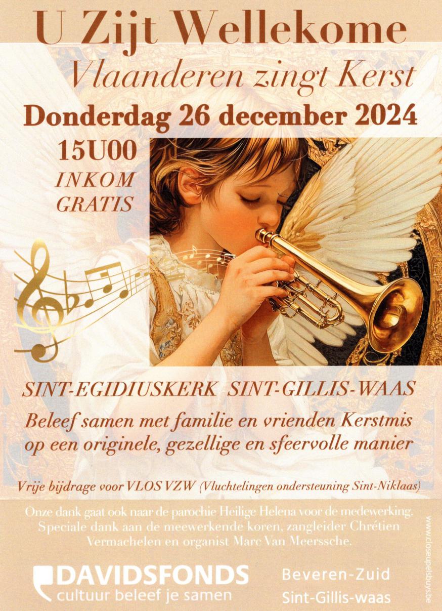 U zijt wellekome 