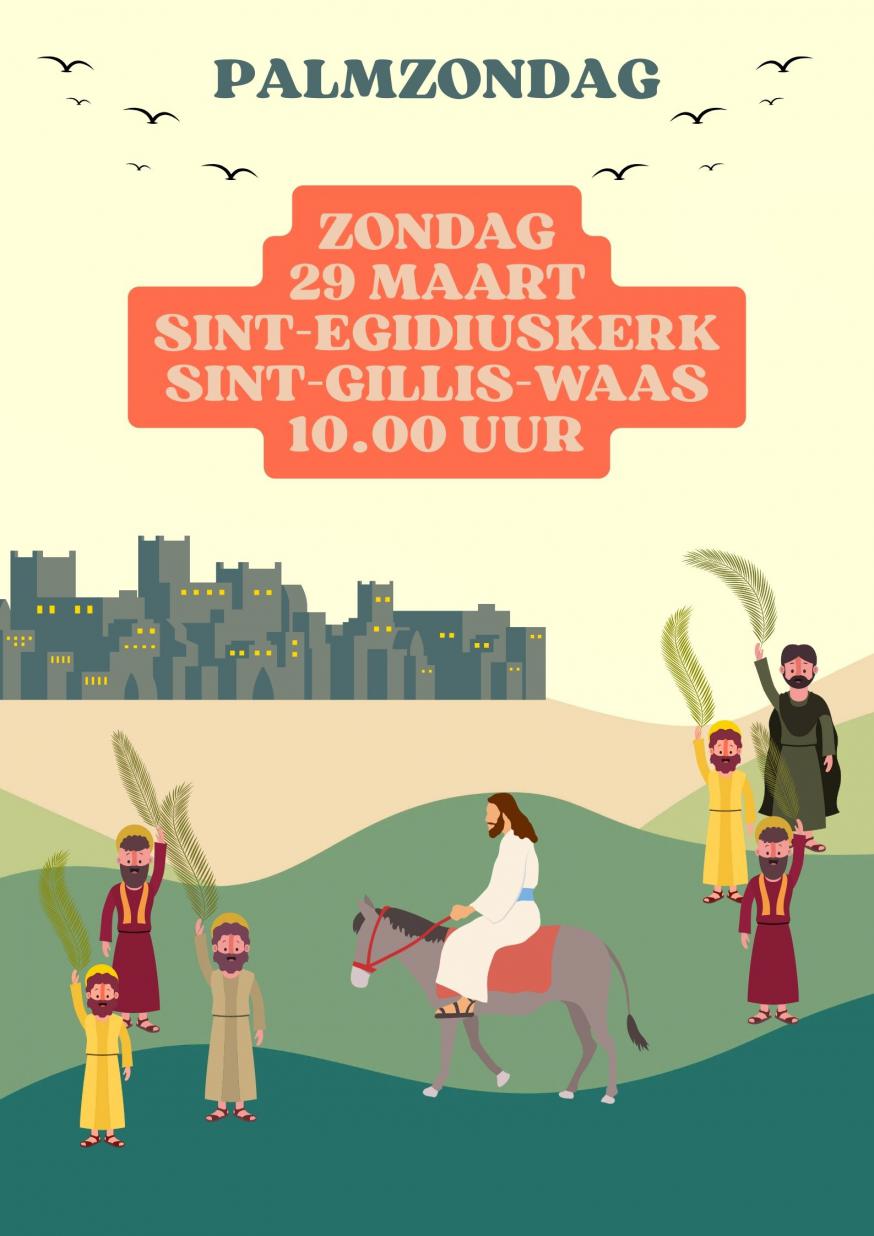 Palmzondag 2026 affiche 