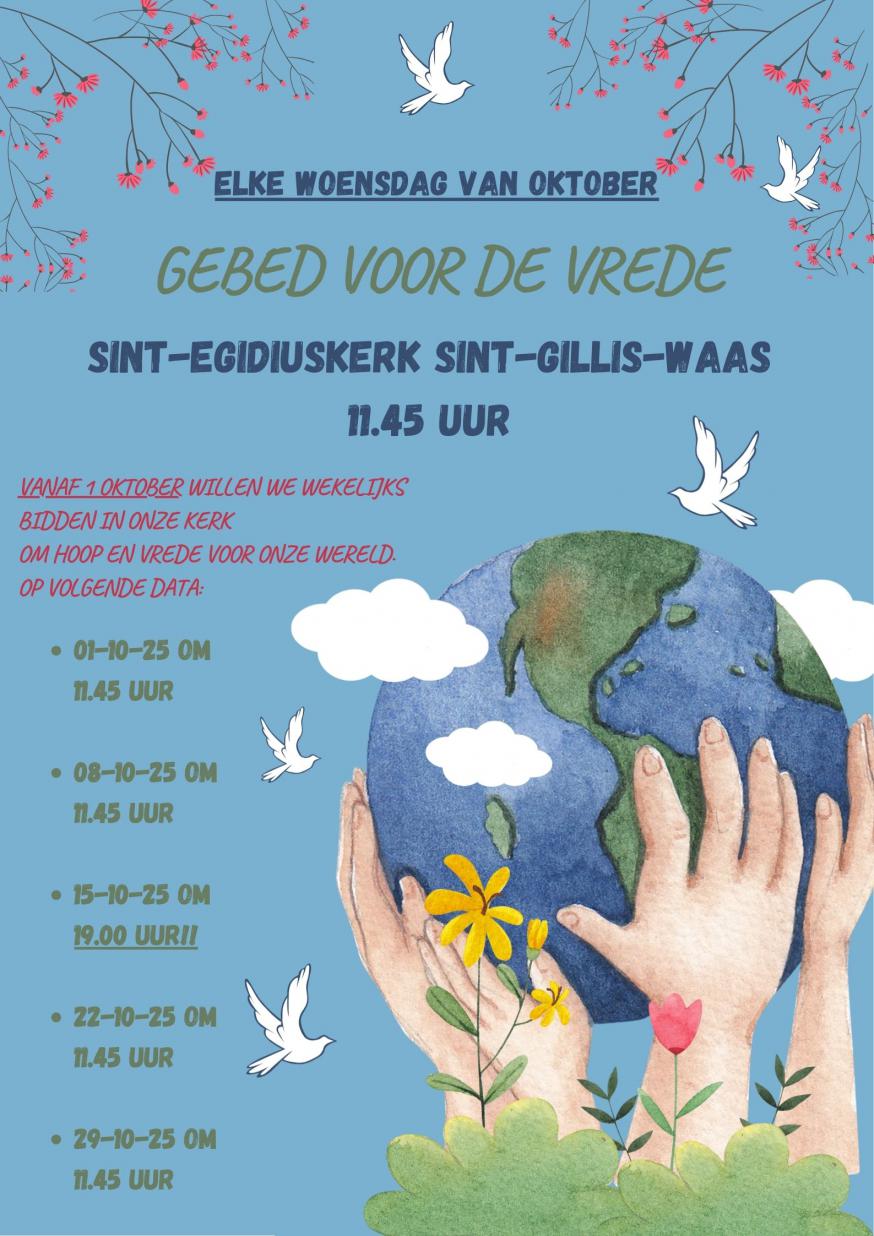 Gebed voor vrede SGW 
