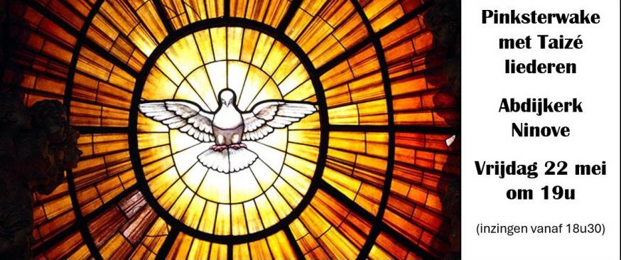 Pinksterwake met Taizé-liederen in de Abdijkerk Ninove © Krista De Vos