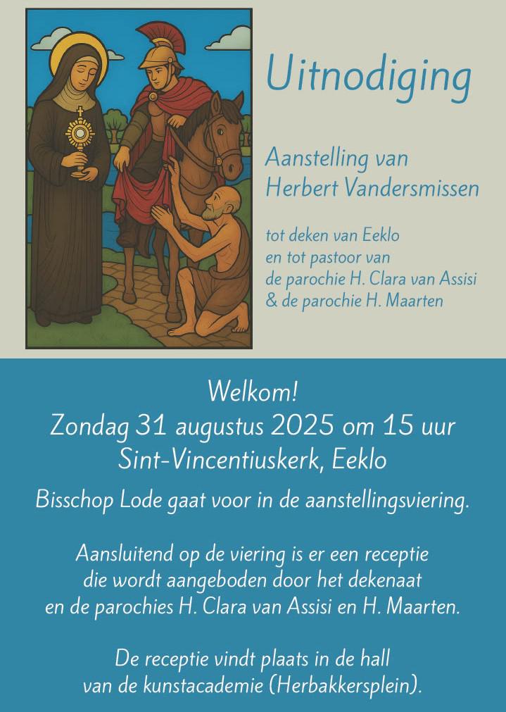 uitnodiging aanstelling 