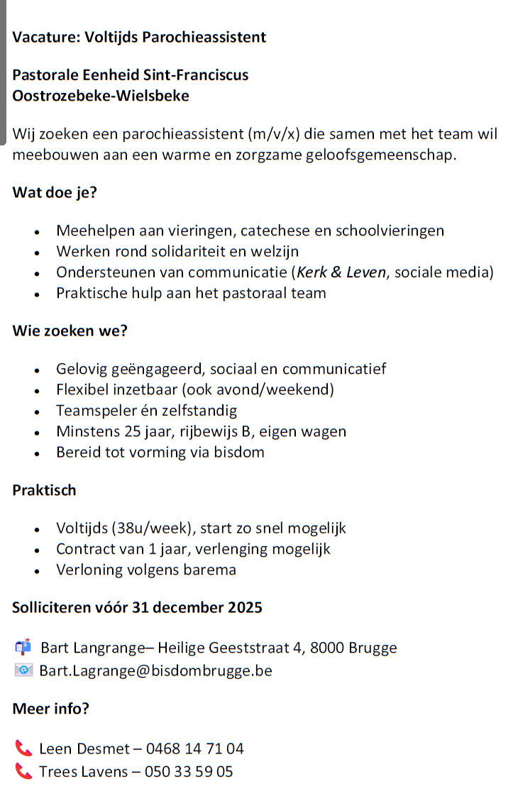 vacature 