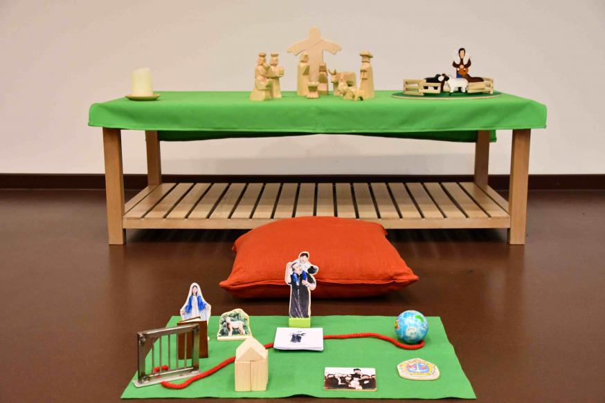 Het verhaal van Don Bosco, uitgewerkt volgens de Godly Play methodiek © Carlo Loots Het verhaal van Don Bosco, uitgewerkt volgens de Godly Play methodiek © Carlo Loots