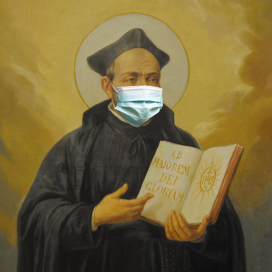 Alle gekheid op een stokje, 4 ignatiaanse tips: blijf rustig, luister naar de artsen, bid en blijf genieten. © Nikolaas Sintobin Alle gekheid op een stokje, 4 ignatiaanse tips: blijf rustig, luister naar de artsen, bid en blijf genieten. © Nikolaas Sintobin