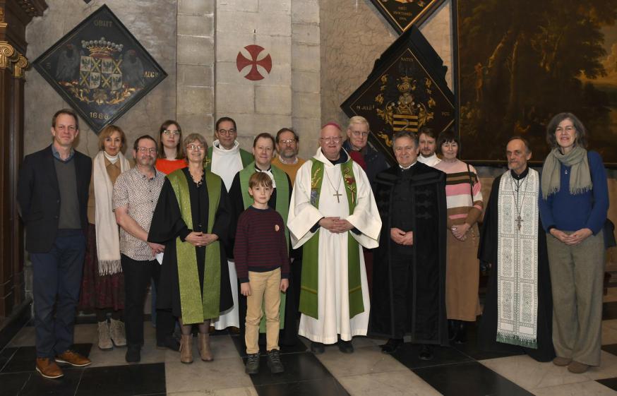 Oecumenische gebedsviering 22 januari 2023 © Bisdom Gent, foto: Maîtrise