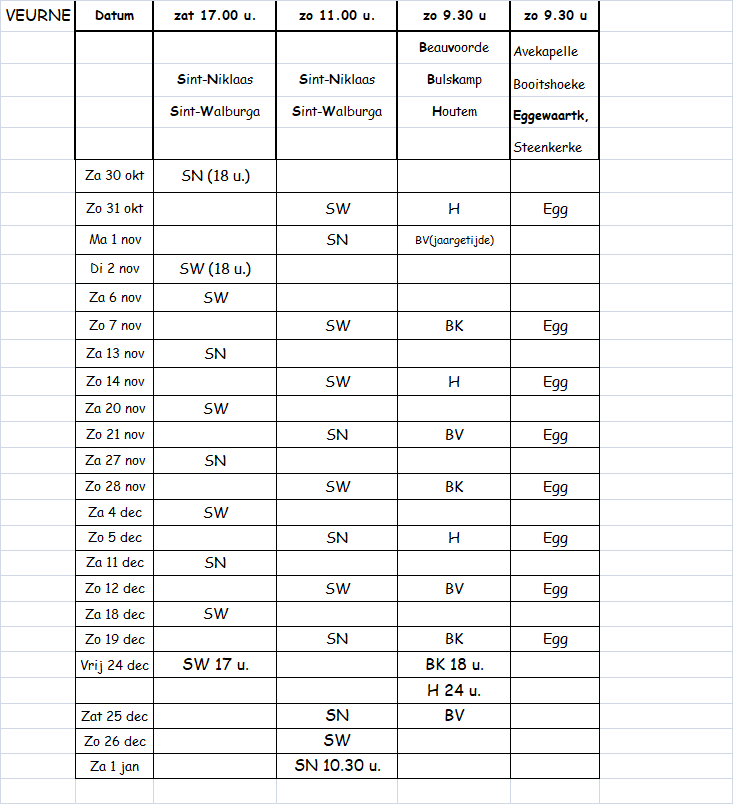 planning nov/dec 