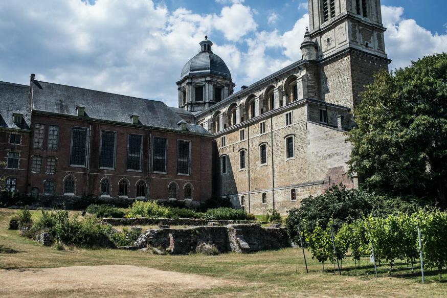 De tuin van de Sint-Pietersabdij © Visit Gent