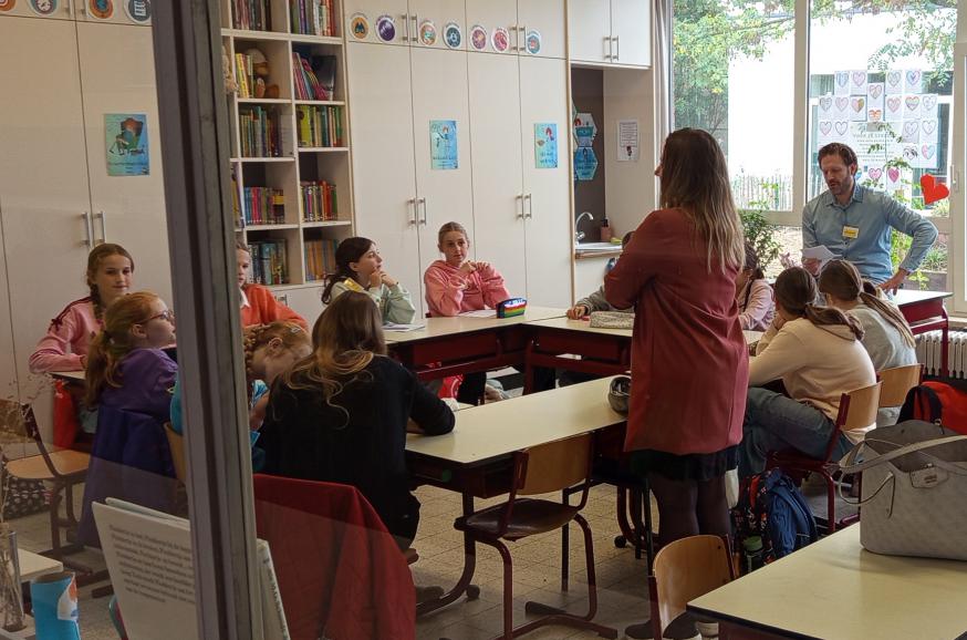 Vormelingendag: catechese over het doopsel bij Gregory en Karlien 