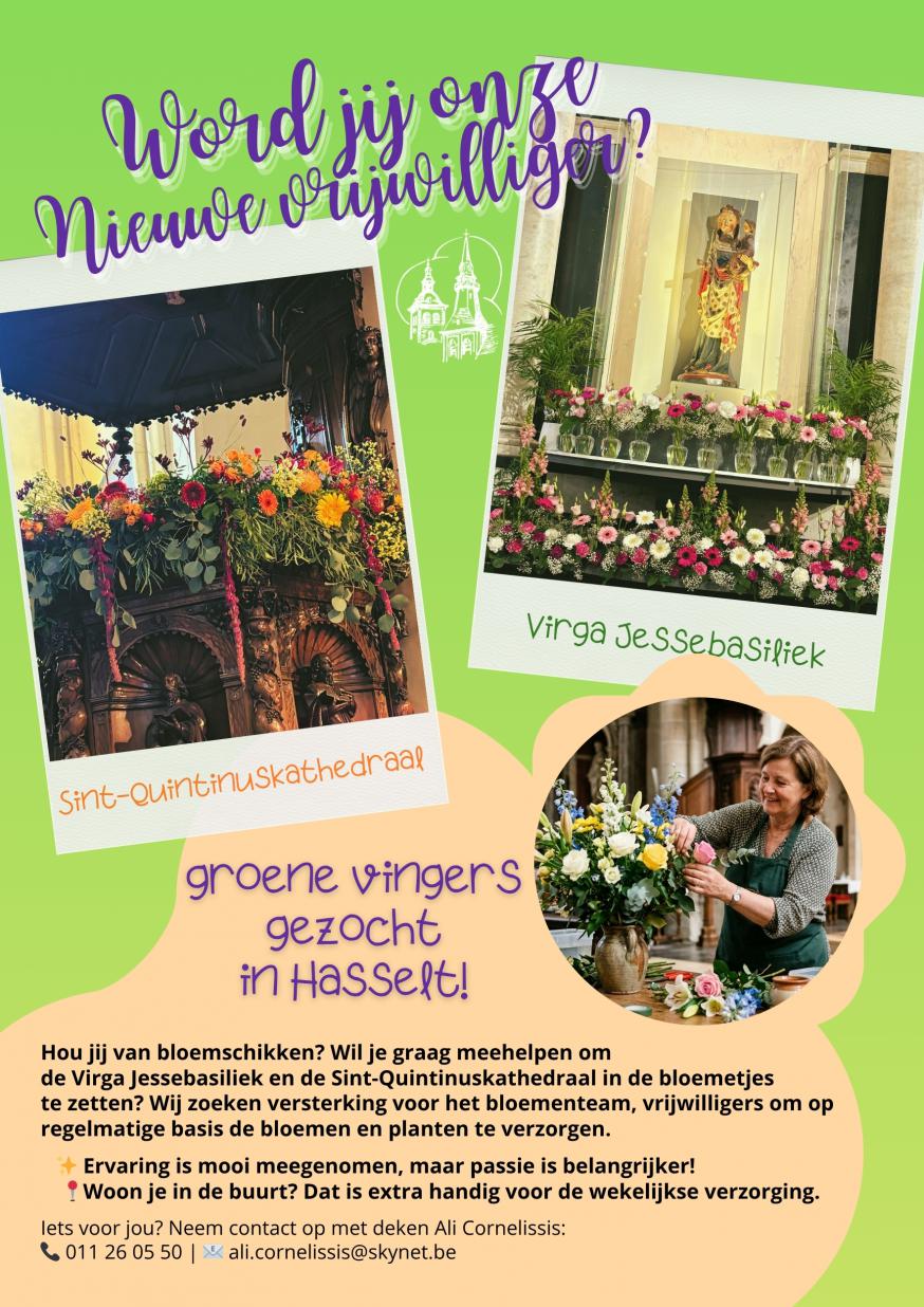Oproep bloementeam © @PEVirgaJesseHasselt